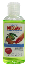 Nail polish remover with oil of sweat almonds 50ml PET
